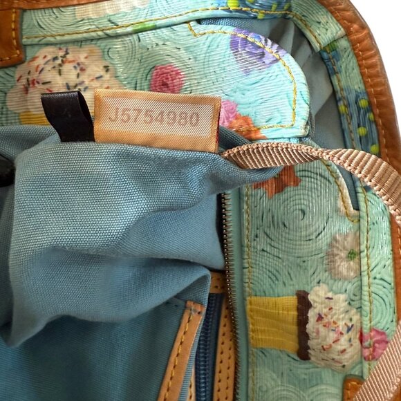 Dooney & Bourke Cupcakes Tote Blue - Picture 11 of 12